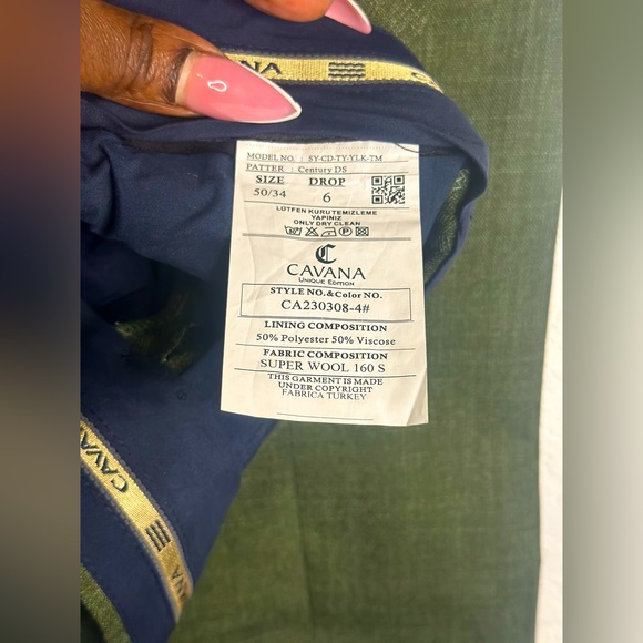 Men's Ankle Pants-Slim Fit-Cavana - Picture 2 of 5